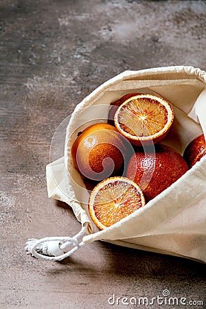Blood sicilian oranges Stock Photo