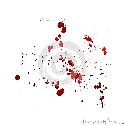 Blood splat Vector Illustration