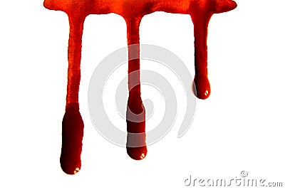 Blood stains Stock Photo