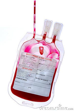 Blood transfusion Stock Photo