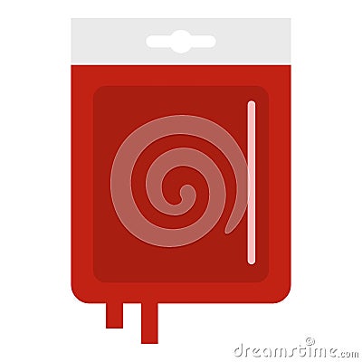 Blood transfusion icon isolated Vector Illustration