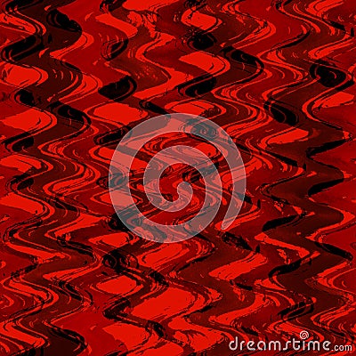 Bloody blood red wavy grunge abstract texture background Cartoon Illustration