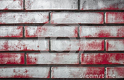 Bloody wall Stock Photo