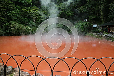 Chinoike jigoku, blood pond hell Stock Photo