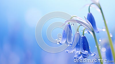 bloom spring flower background macro Cartoon Illustration