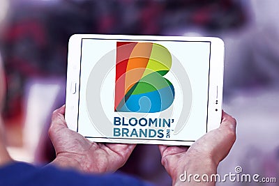 Bloomin` Brands company logo Editorial Stock Photo