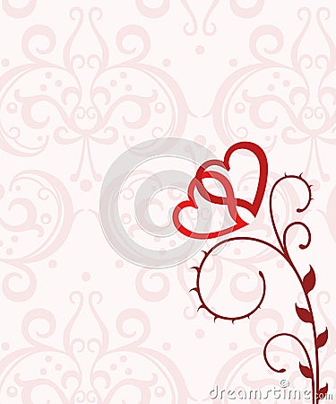 Blooming Love Vector Illustration