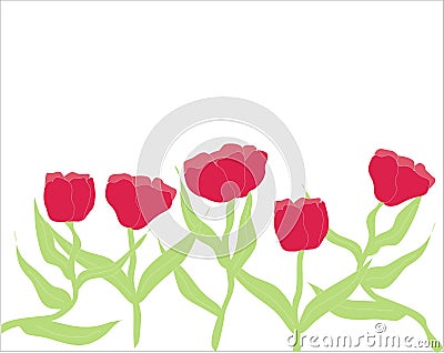 FLOWER GARDEN Stock Photo