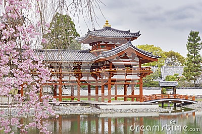 Byodo-in Buddhist temple in Uji, Kyoto, Japan Stock Photo