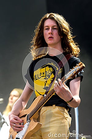 Blossoms indie music band perform in concert at FIB Festival Editorial Stock Photo