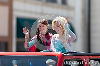 Blossomtime Festival Grand Floral Parade 2019 Editorial Stock Photo