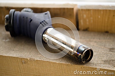 Blowtorch. Blowlamp. Stock Photo