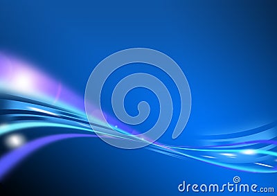 Blue Abstract Background Stock Photo