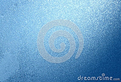 Blue abstract background. Frost, snow. Stock Photo