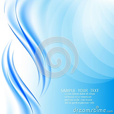 Blue abstract background Vector. EPS 10 Vector Illustration