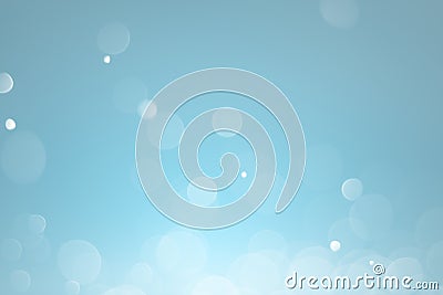 Blue abstract bokeh background Stock Photo