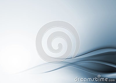 Blue abstract composition Stock Photo