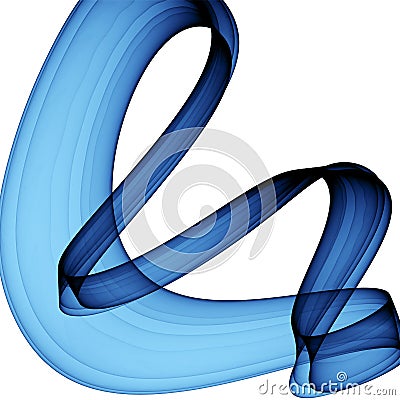 Blue abstraction Stock Photo