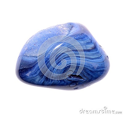 Blue Agate Stock Photo