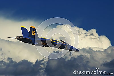 Blue Angels #4. Editorial Stock Photo