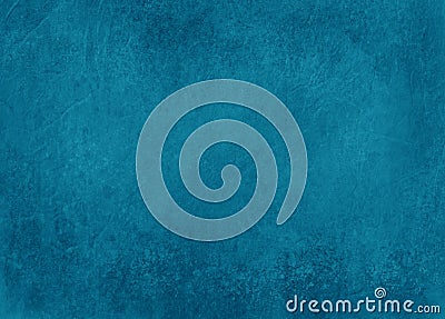 Blue background with grunge borders. Rich texture and blue color, elegant old background design Stock Photo