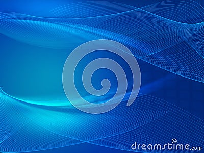 Blue background with net Stock Photo