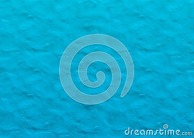 Blue background with soft clay texture for the image of the sky or water in your illustrations Cartoon Illustration