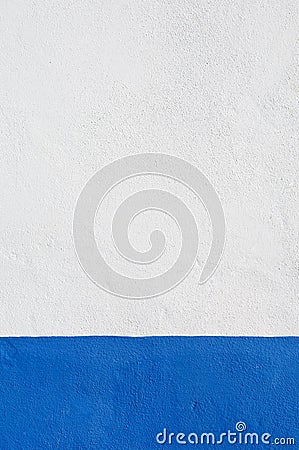 Blue baseboard Stock Photo