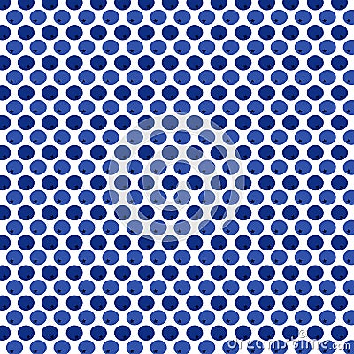 Blue Bilberries on White Design Summer Pattern Vector Illustration