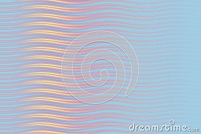 Blue blurred waves background Stock Photo