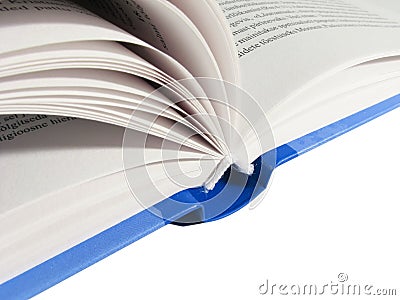 Blue book Stock Photo
