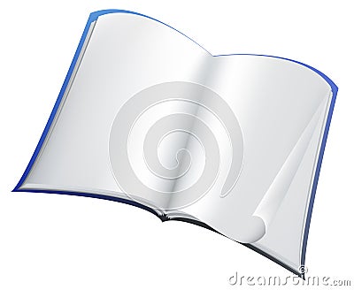 Blue book Stock Photo