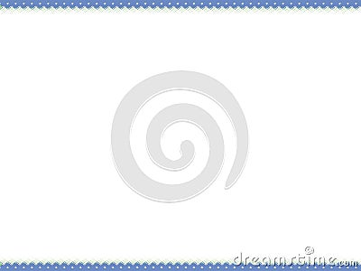 Blue Border Frame Isolated on White Background. Use for App, Postcards, Packaging, Items, Websites and Material-illustration Cartoon Illustration