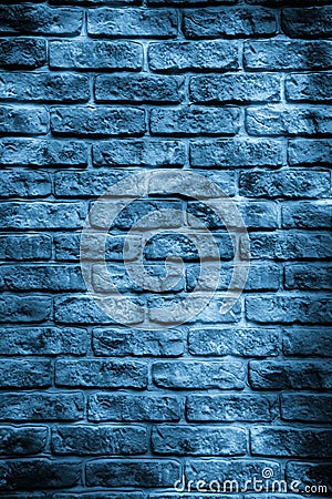 Blue Brick Wall Royalty Free Stock Photo Image 4175645