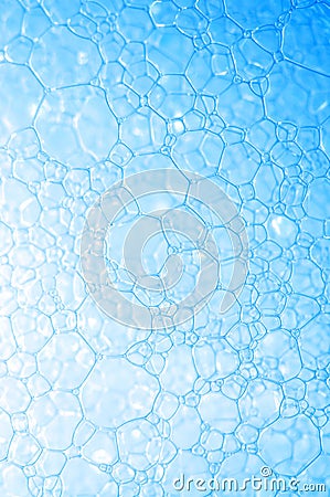 Blue Bubbles Stock Photo