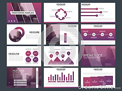 Blue Bundle infographic elements presentation template. business annual report, brochure, leaflet, advertising flyer, corporate Vector Illustration