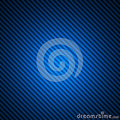 Blue carbon fiber texture background Cartoon Illustration