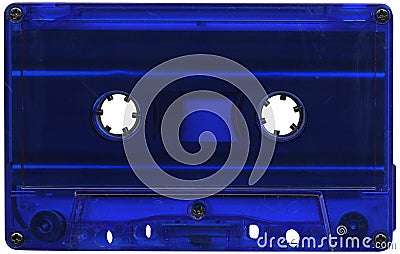 Blue Cassette Tape Royalty Free Stock Photos Image: 8290758