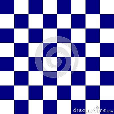 Blue chess board Stock Photo