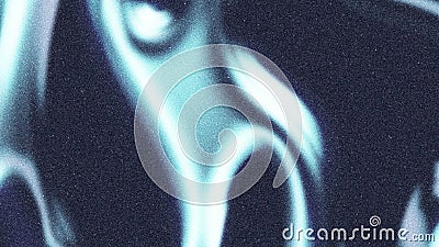 blue chrome abstract fluid background , with texture noise and blur effect Stock Photo