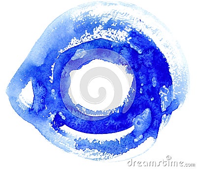 Blue circle Stock Photo