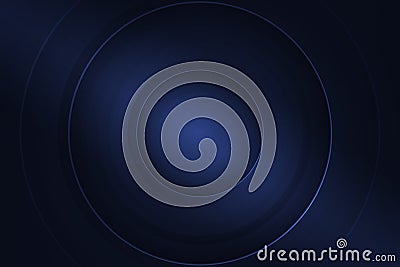 Blue circle radial blur abstract background Stock Photo