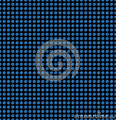 Blue circle mosaic tile seamless texture pattern background Cartoon Illustration