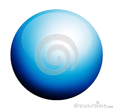 Blue circumference Stock Photo