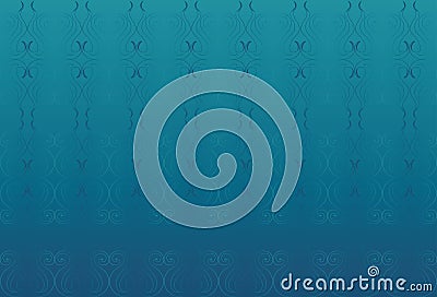 Blue classic background. Wavy elements. Vector Illustration