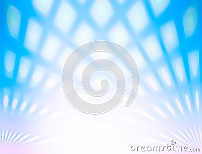 Blue color and blur view abstract background with line effect Stock Photo