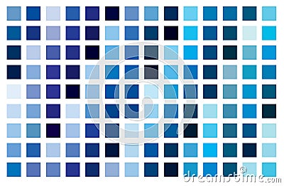 Blue color palette vector illustration illustration vector Vector Illustration