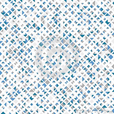 Blue color seamless pattern with rhombuses, abstract design geometrical vector background. Simple modern stylish texture Vector Illustration