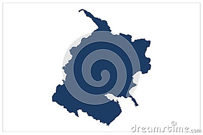 Blue color Sudur Paschim state of Nepal illustration Cartoon Illustration