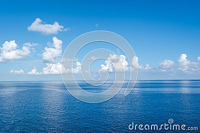 Caribbean Bahamas sea Stock Photo